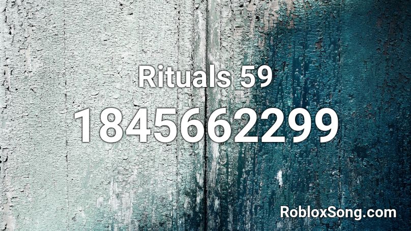 Rituals 59 Roblox ID