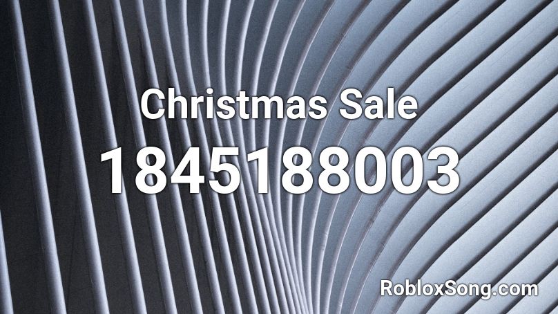 Christmas Sale Roblox ID