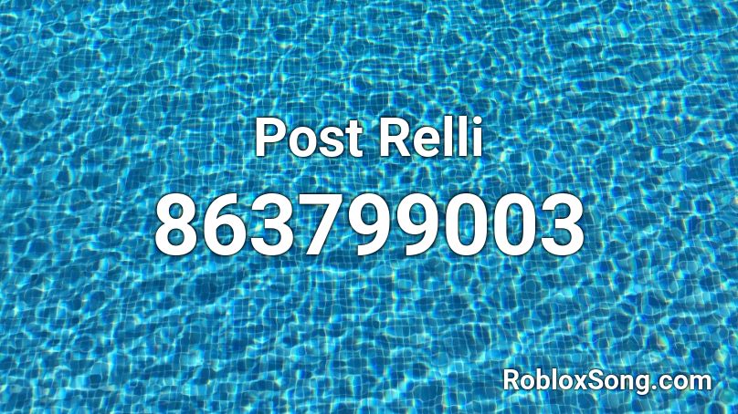 Post Relli Roblox ID