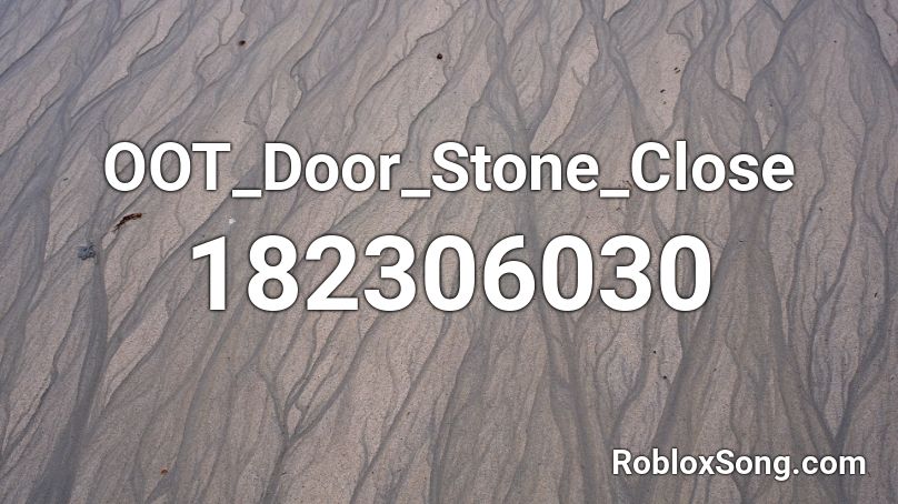 OOT_Door_Stone_Close Roblox ID