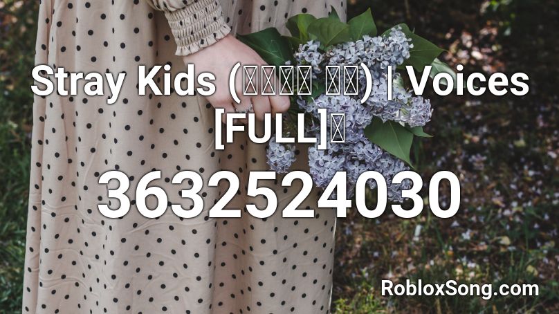 Stray Kids (스트레이 키즈) | Voices [FULL] 🌸 Roblox ID