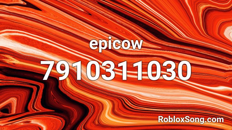 epicow Roblox ID