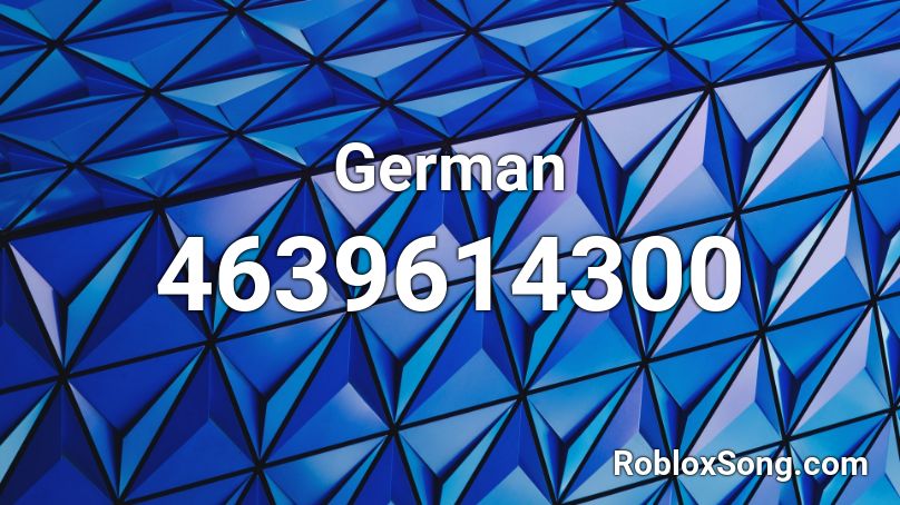 German Roblox Id Roblox Music Codes - roblox audio german