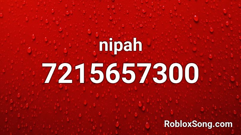 nipah Roblox ID