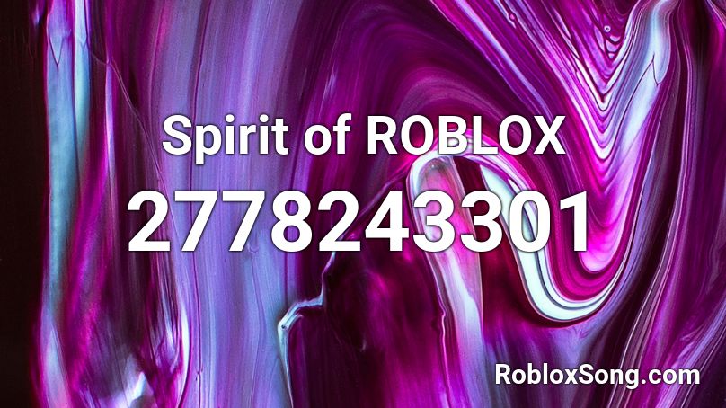 Spirit of ROBLOX Roblox ID