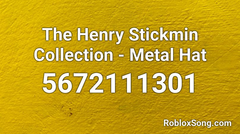 The Henry Stickmin Collection - Metal Hat Roblox ID