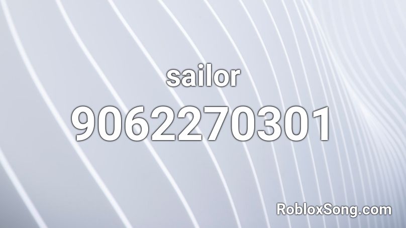 sailor Roblox ID