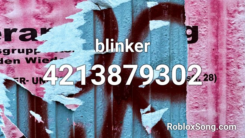 blinker Roblox ID