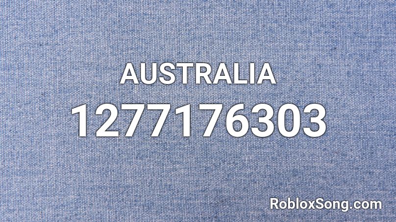 AUSTRALIA Roblox ID
