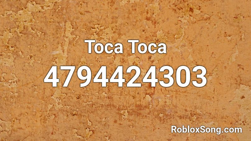 Toca Toca Roblox ID