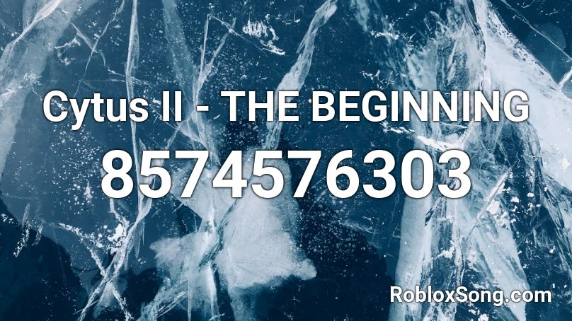 Cytus II - THE BEGINNING Roblox ID