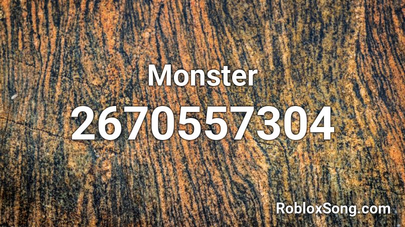 Monster Roblox ID