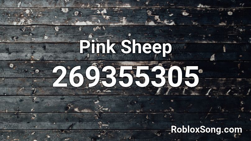 Pink Sheep Roblox ID