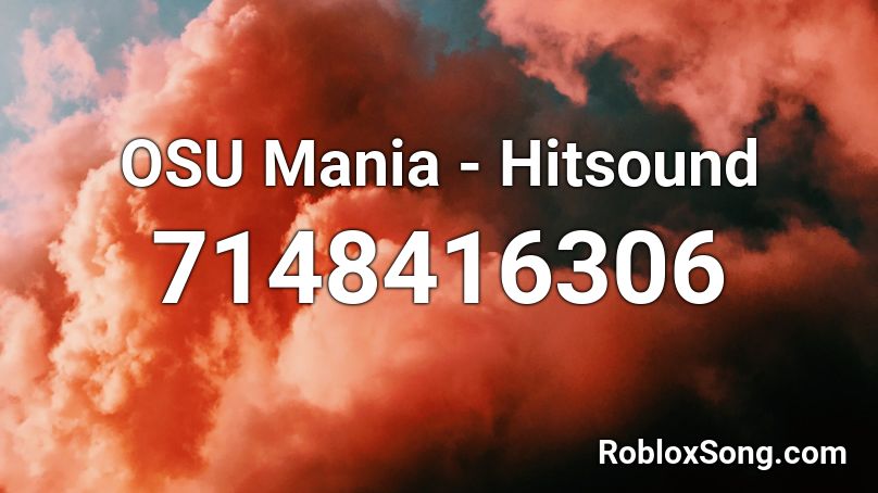 OSU Mania - Hitsound Roblox ID