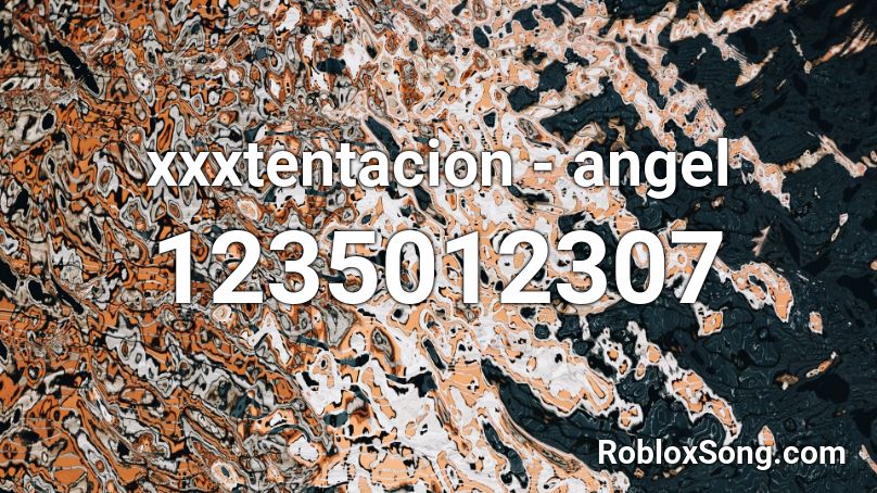 xxxtentacion - angel Roblox ID
