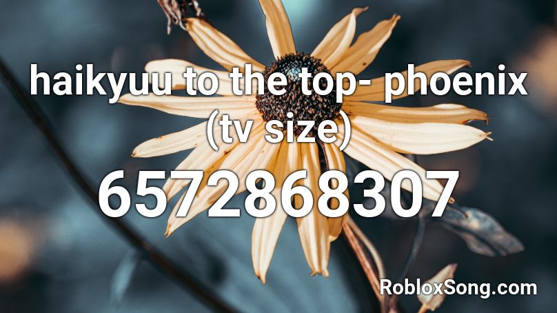 haikyuu to the top- phoenix (tv size) Roblox ID
