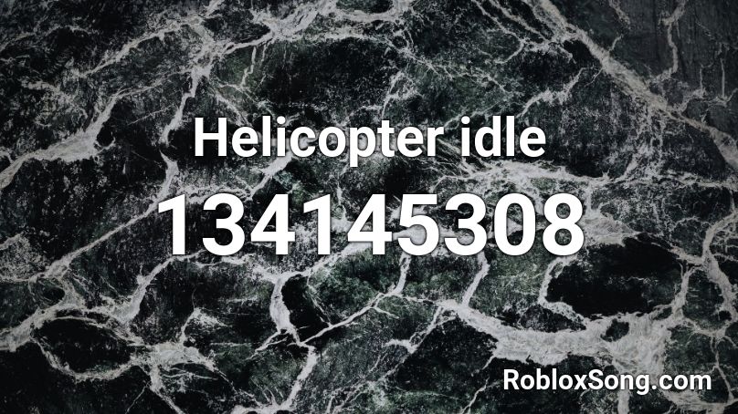 Helicopter idle Roblox ID