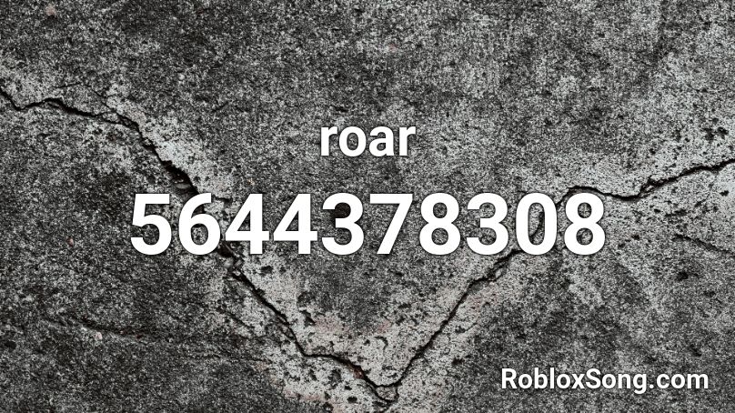 roar Roblox ID