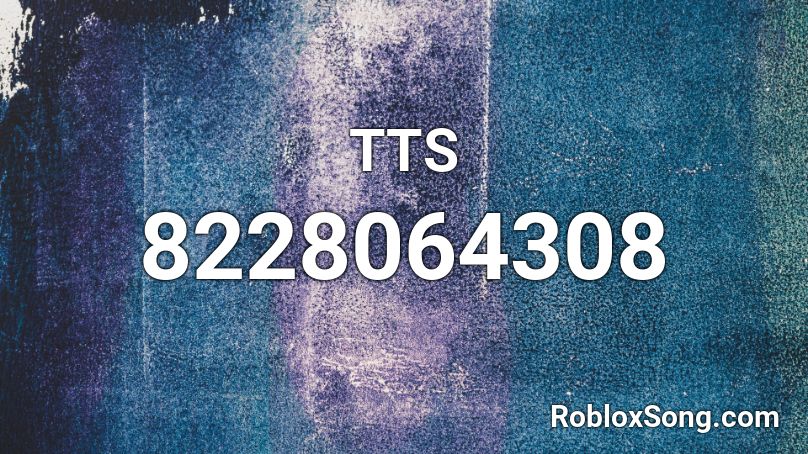 TTS Roblox ID