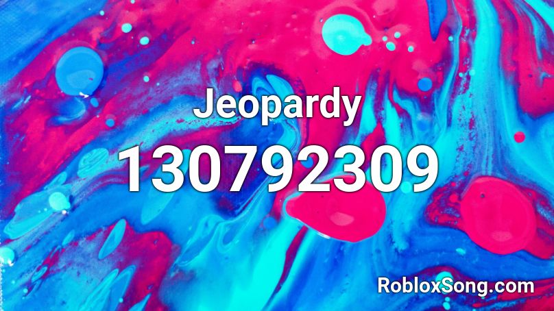 Jeopardy Roblox ID
