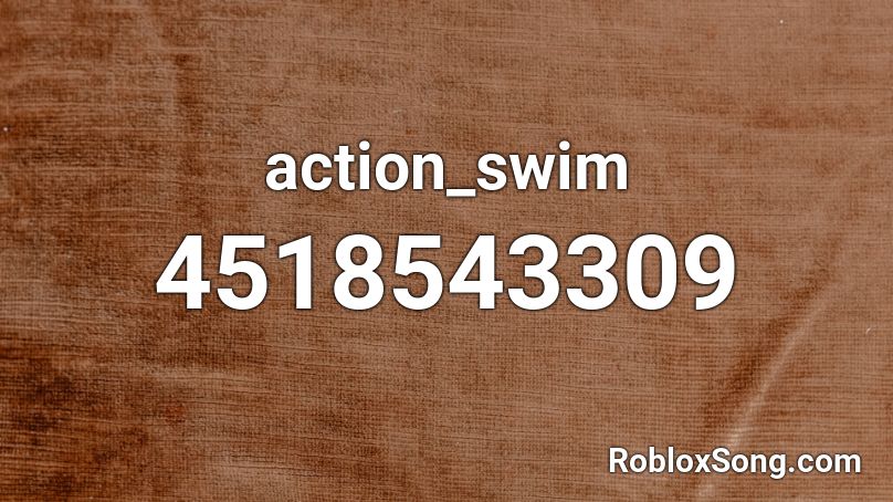 action_swim Roblox ID