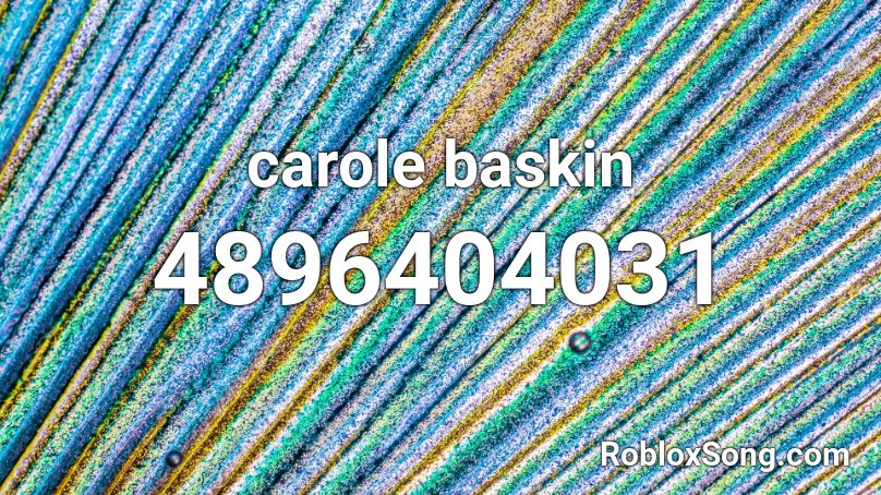 carole baskin Roblox ID