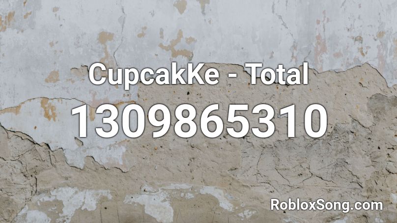 CupcakKe - Total Roblox ID
