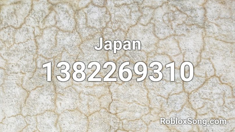 Japan Roblox ID