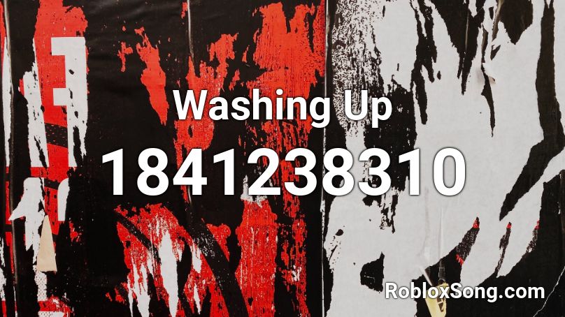 Washing Up Roblox ID