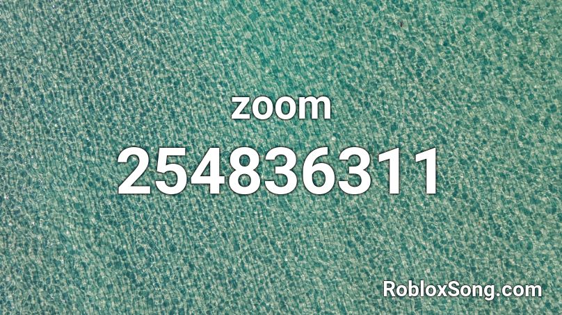 zoom Roblox ID