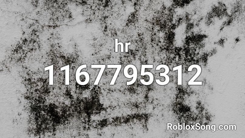 hr Roblox ID