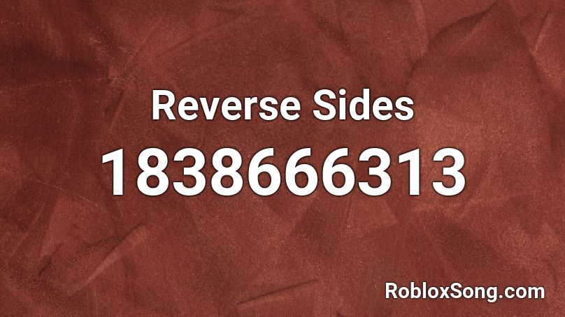 Reverse Sides Roblox ID