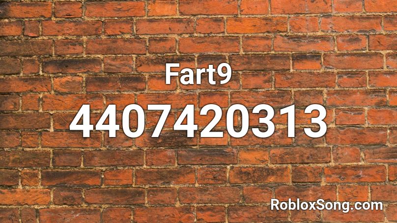 Fart9 Roblox ID