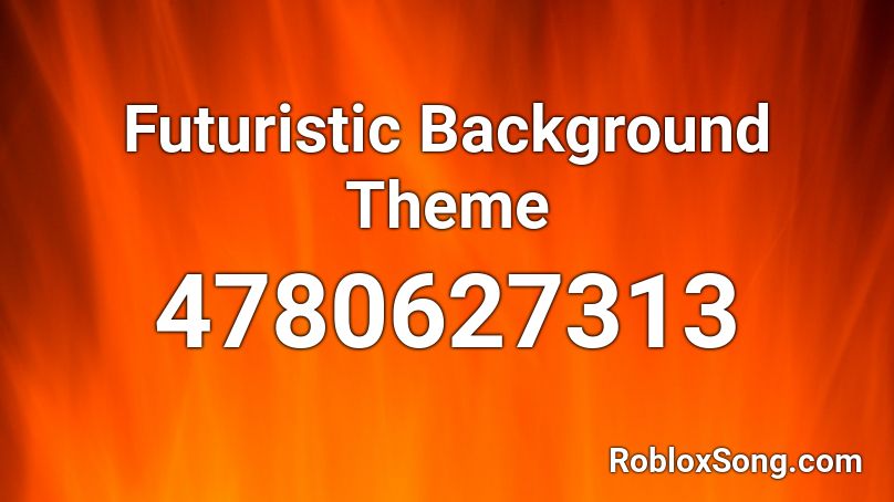 Futuristic Background Theme Roblox ID