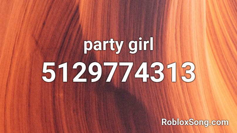 party girl Roblox ID