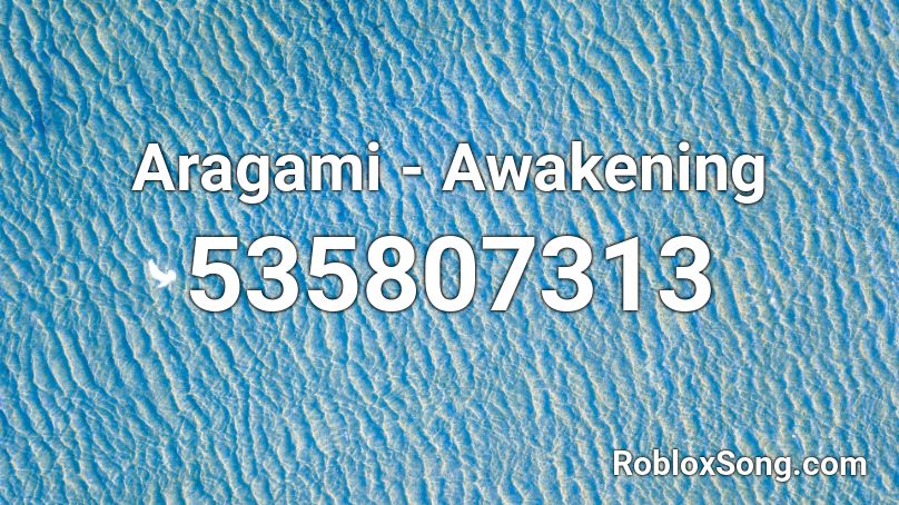 Aragami - Awakening Roblox ID