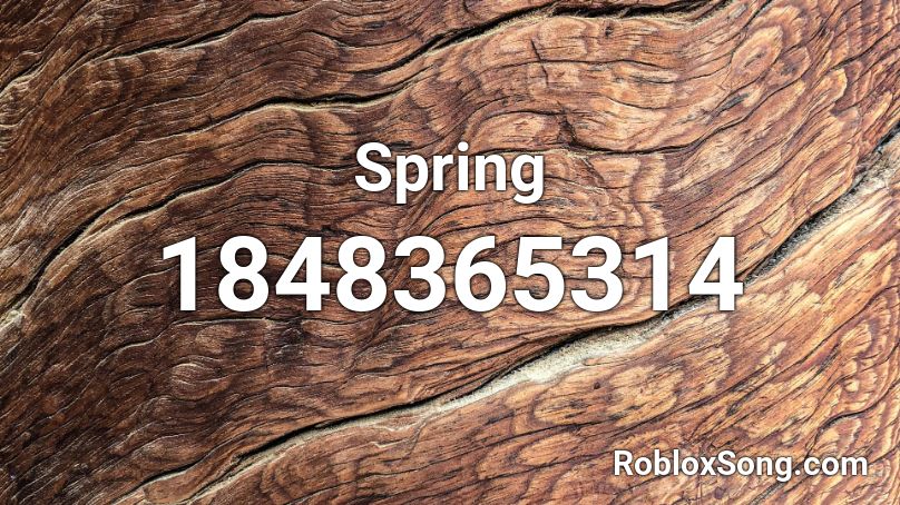 Spring Roblox ID