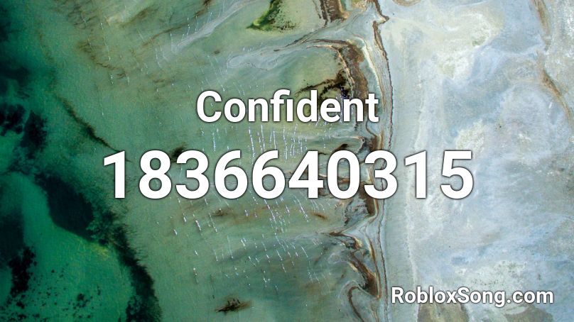 Confident Roblox ID