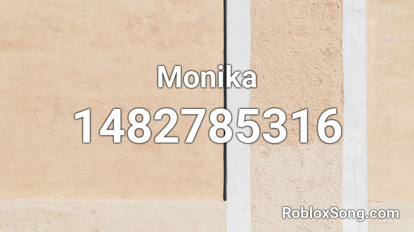 Monika Roblox ID