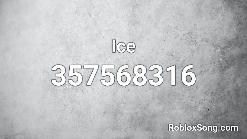 Ice Roblox ID