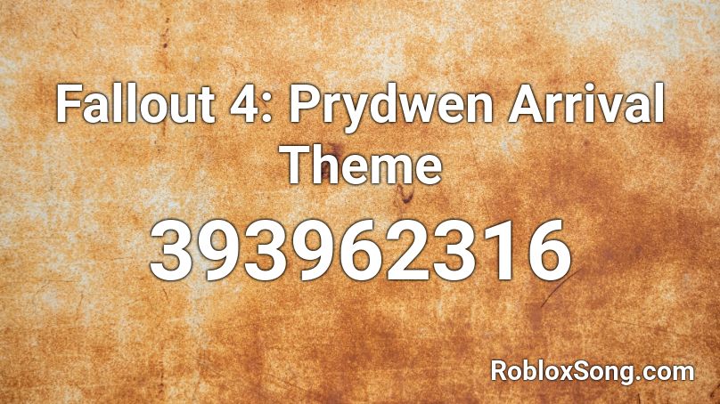 Fallout 4: Prydwen Arrival Theme Roblox ID