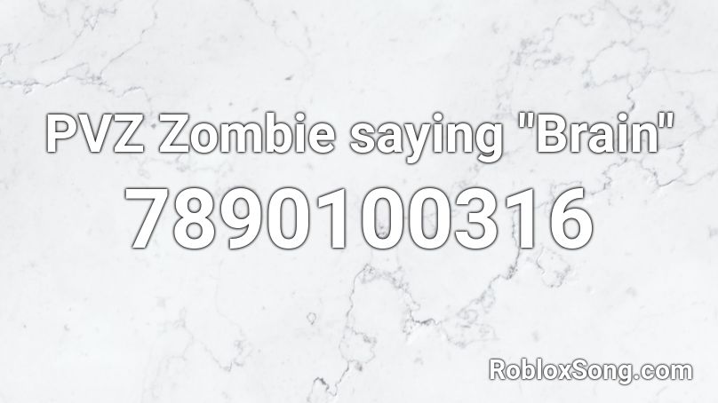 PVZ Zombie saying 