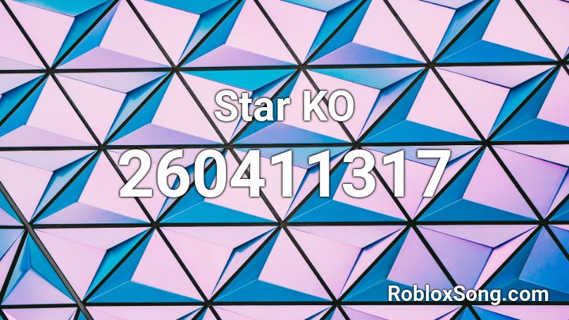 Star KO Roblox ID