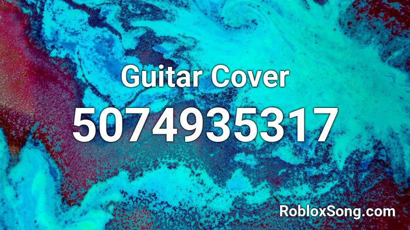 Guitar Cover Roblox ID