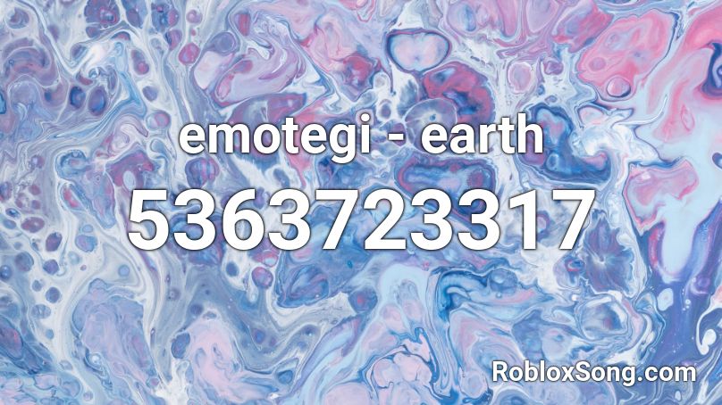 emotegi - earth  Roblox ID
