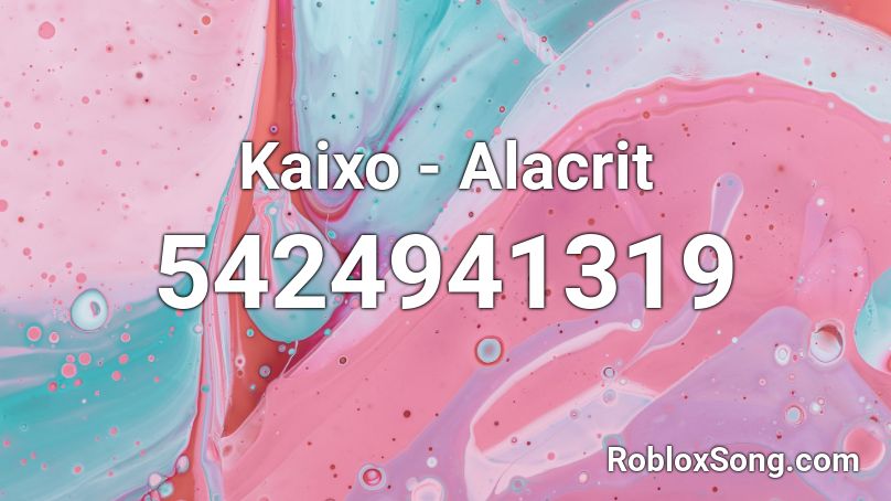 Kaixo - Alacrit Roblox ID