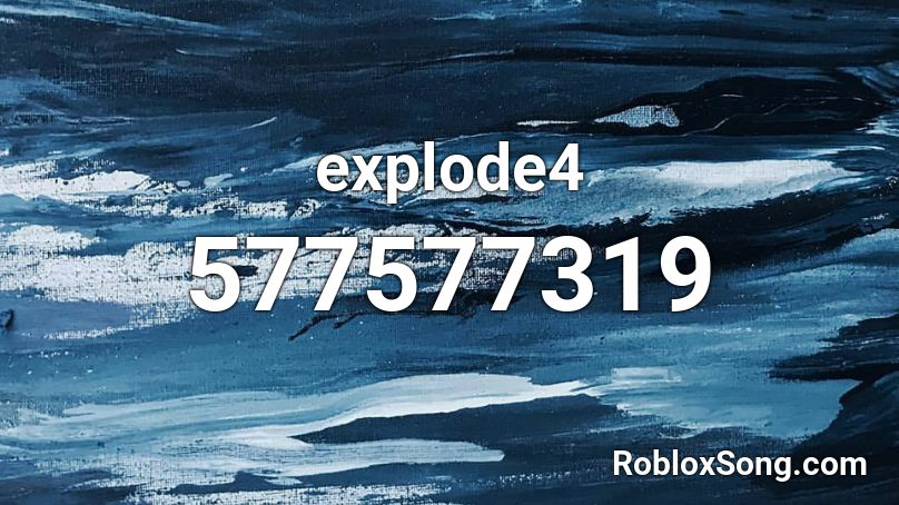 explode4 Roblox ID