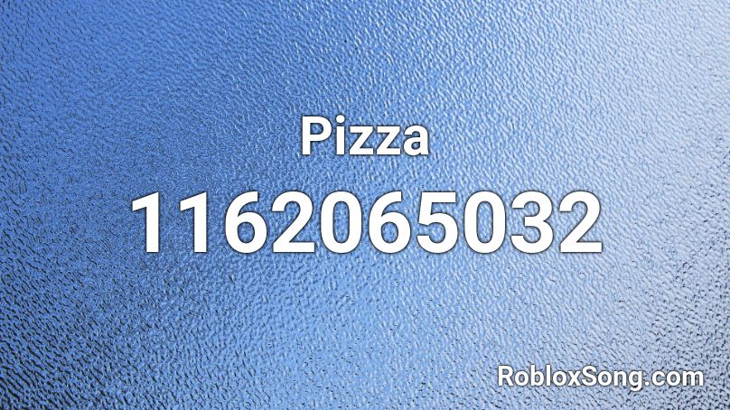 Pizza Roblox ID