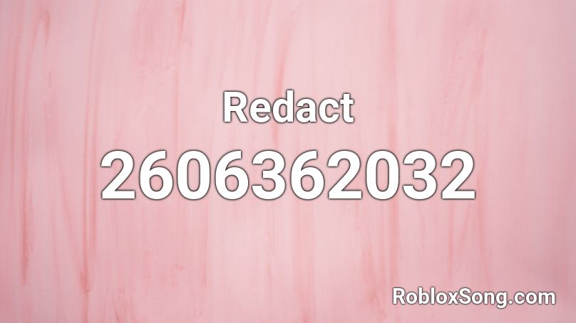 Redact Roblox ID