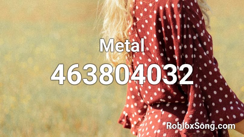 Metal Roblox ID